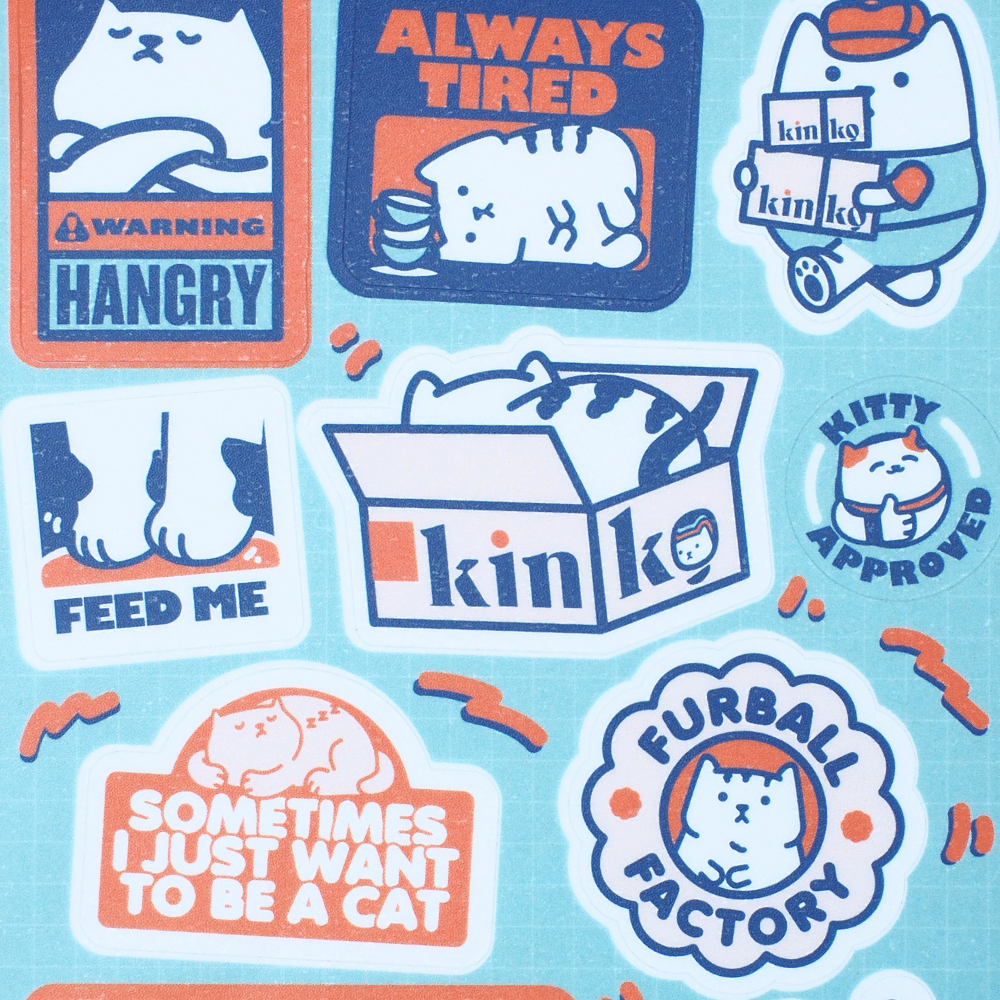 KinKo x Meow Project Sticker Pad