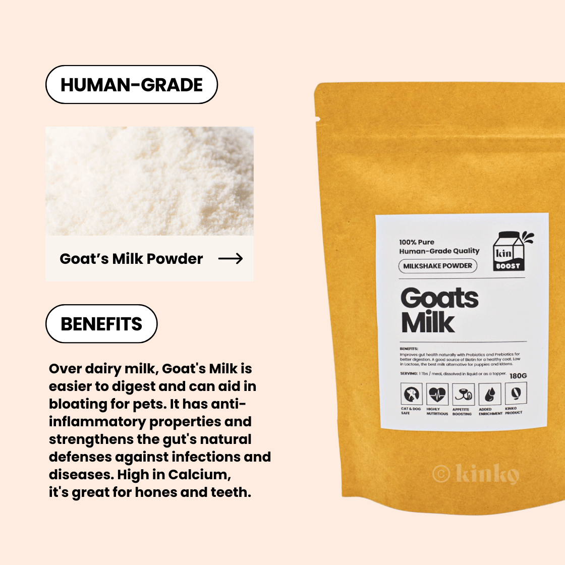 Goat's Milk Powder | KinKo